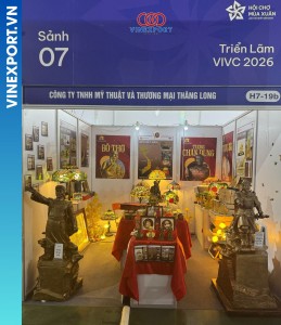 Copper casting company for projects in Vietnam - Arts and commerce Thang Long