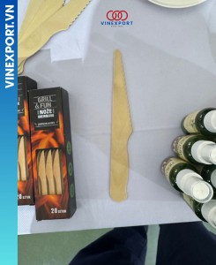 Disposable wooden spoons and forks Ke Go Factory
